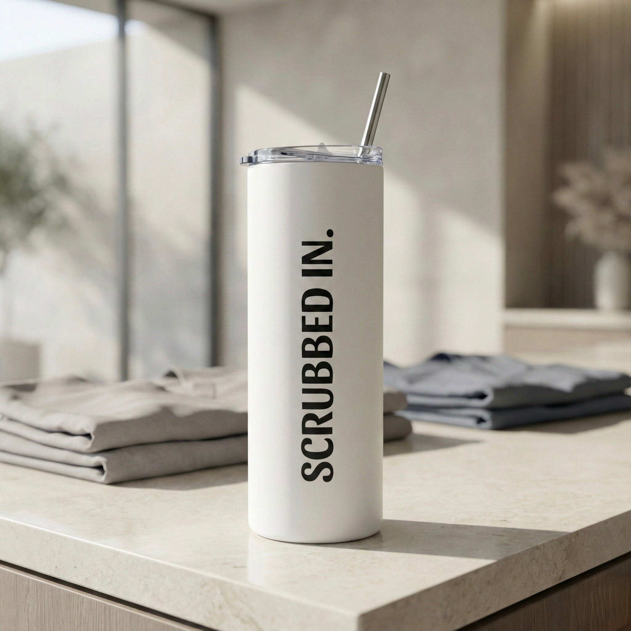 Medical Nurse/Doctor 20oz Stainless Steel Tumbler – Scrubbed In Travel Cup